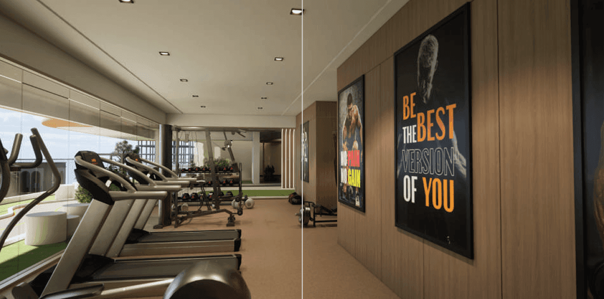 Fitness Centre with Steam Room